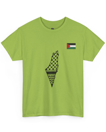 Palestinian Tee with Flag