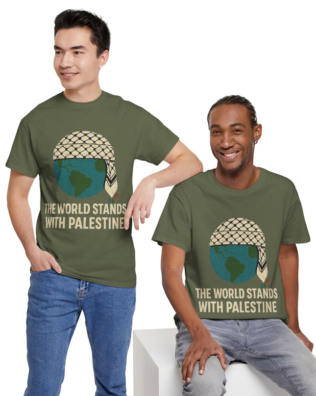 The world stand with Palestine Tee