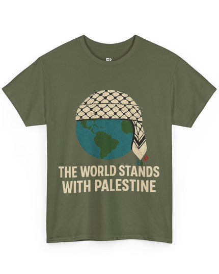 The world stand with Palestine Tee