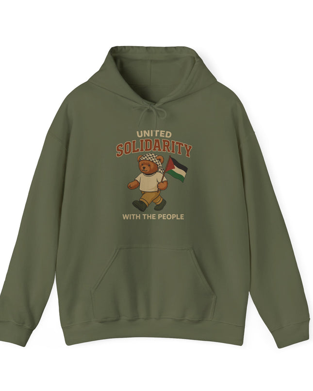 United Solidarity Bear Hoodie