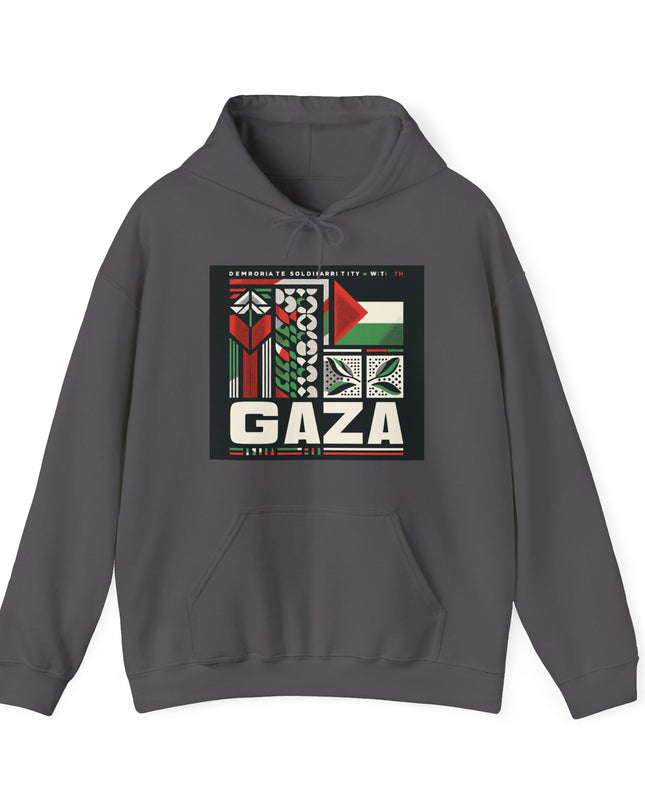 Hooded Sweatshirt Stand With Gaza Solidarity Support Palestine