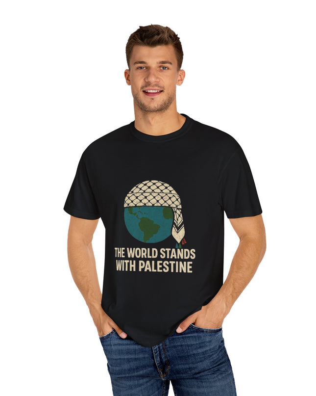 The World Stands With Palestine T-shirt