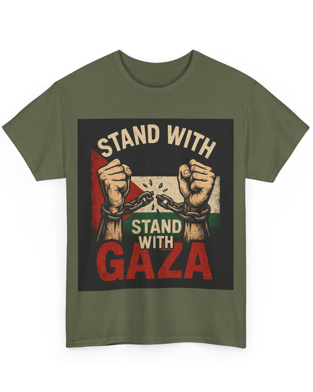 Stand With Gaza Heavy Cotton Tee
