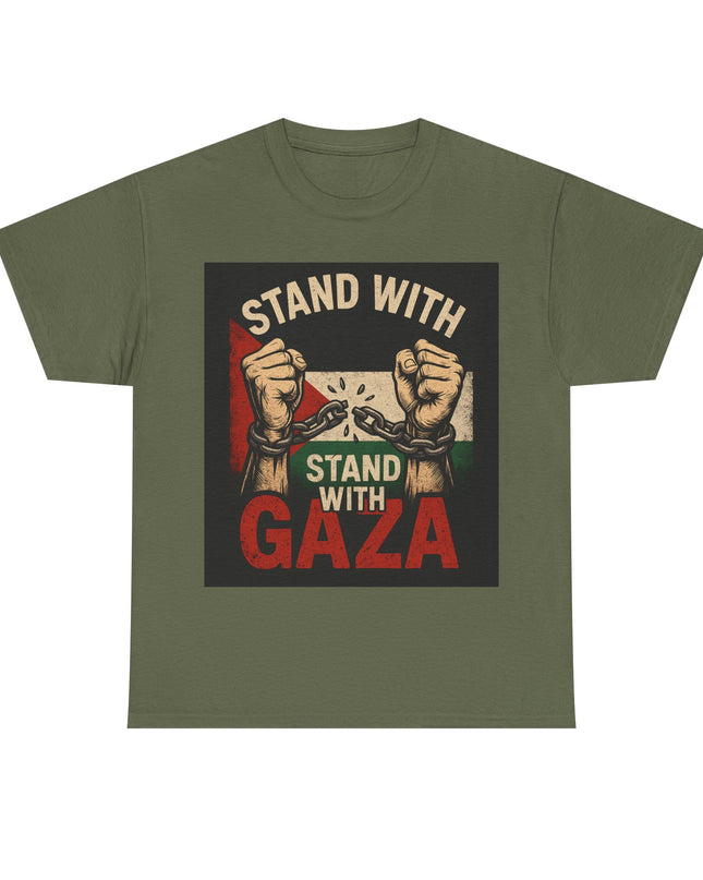 Stand With Gaza Heavy Cotton Tee