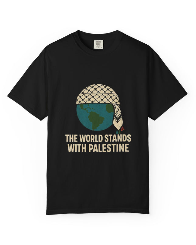 The World Stands With Palestine T-shirt