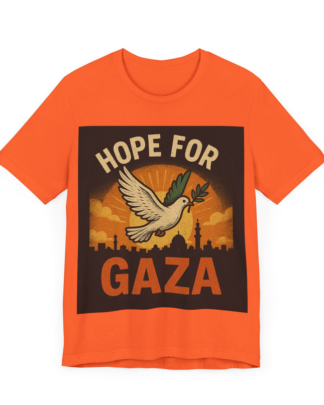 Hope for Gaza Men Jersey Short Sleeve Tee