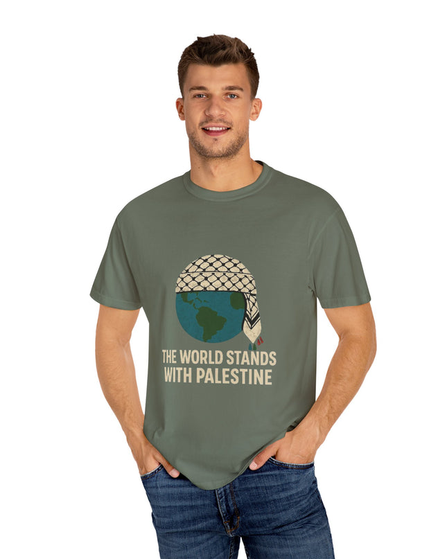 The World Stands With Palestine T-shirt
