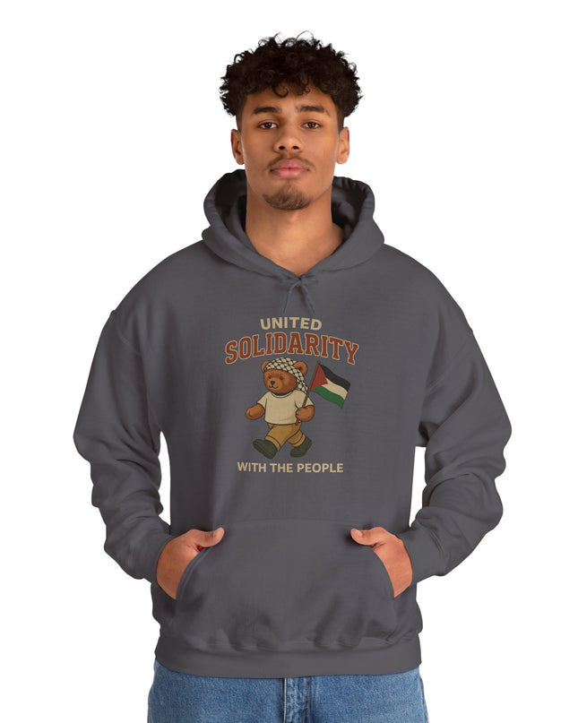 United Solidarity Bear Hoodie