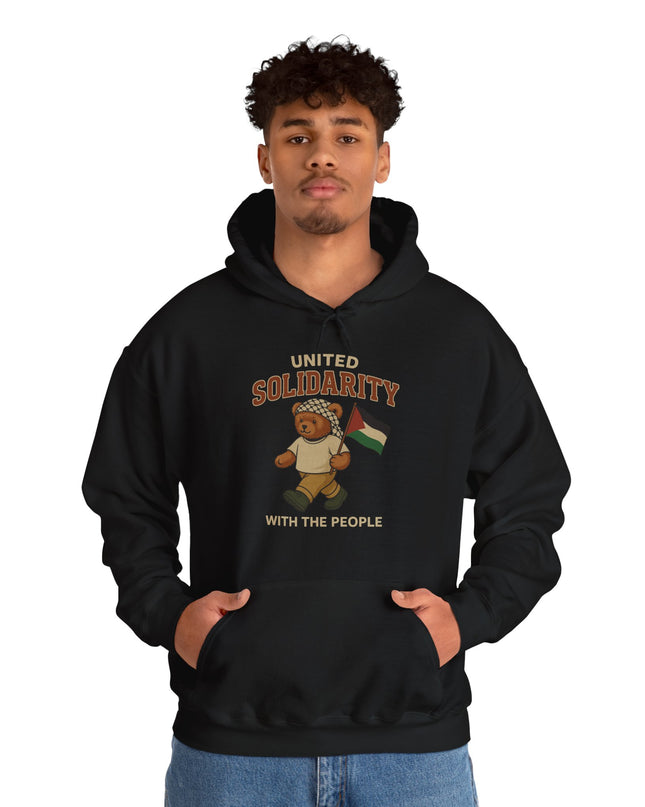 United Solidarity Bear Hoodie