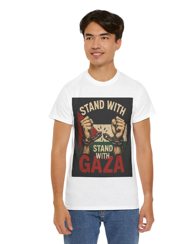 Stand With Gaza Heavy Cotton Tee