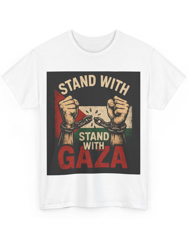 Stand With Gaza Heavy Cotton Tee