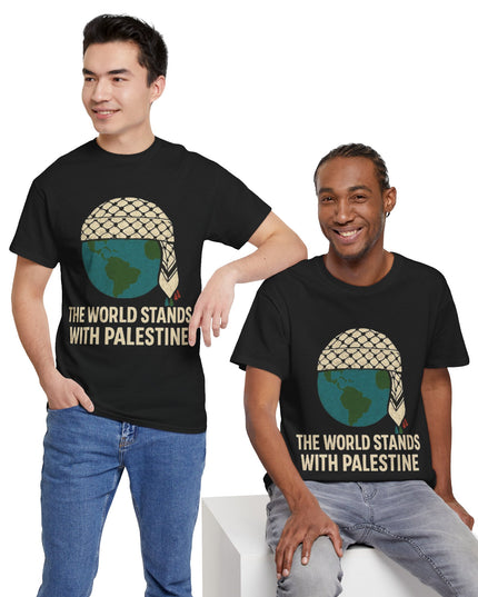 The world stand with Palestine Tee