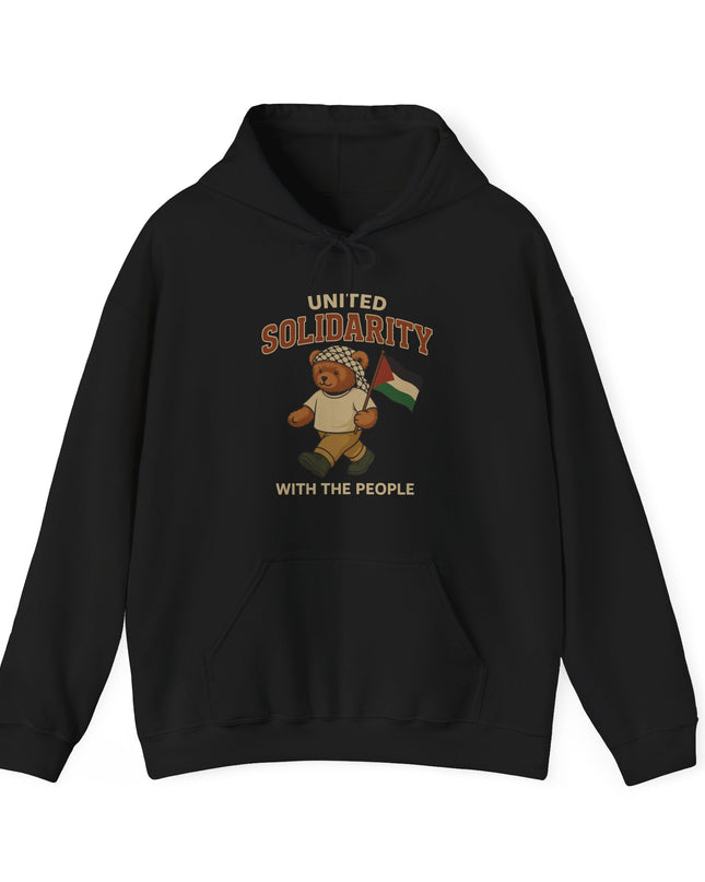 United Solidarity Bear Hoodie