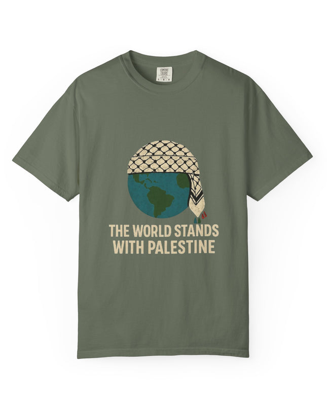 The World Stands With Palestine T-shirt