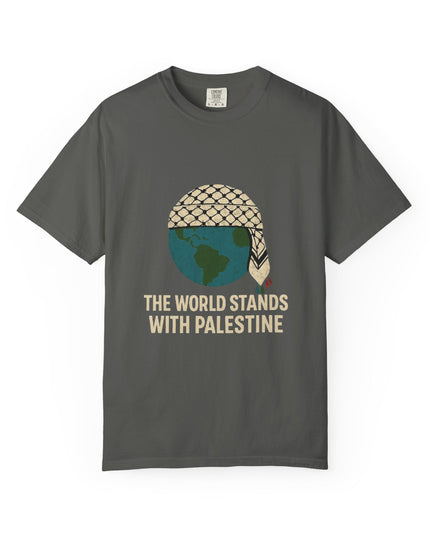 The World Stands With Palestine T-shirt