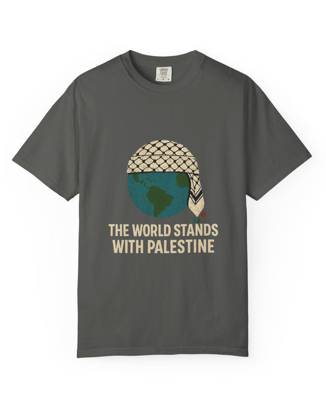 The World Stands With Palestine T-shirt
