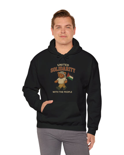 United Solidarity Bear Hoodie