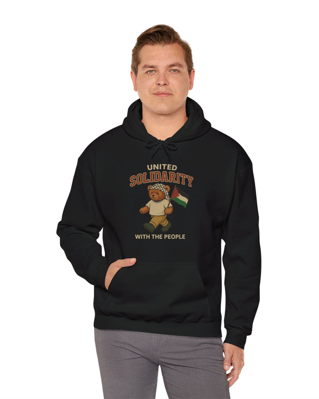 United Solidarity Bear Hoodie