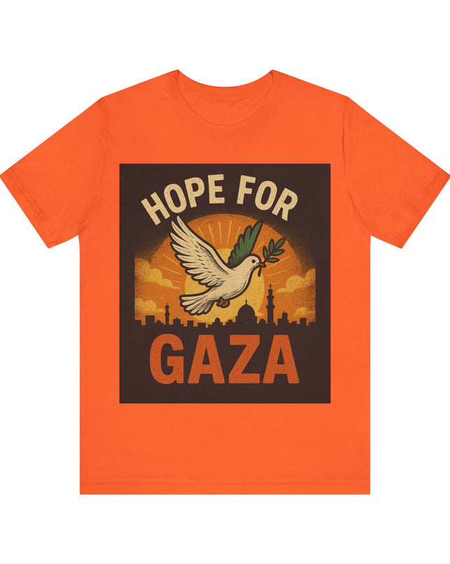 Hope for Gaza Men Jersey Short Sleeve Tee