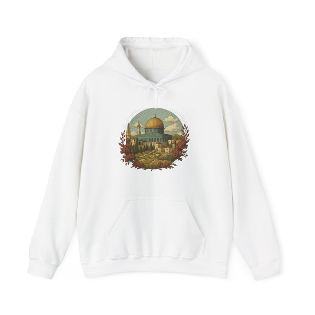 Hooded Sweatshirt Dome of the Rock Design
