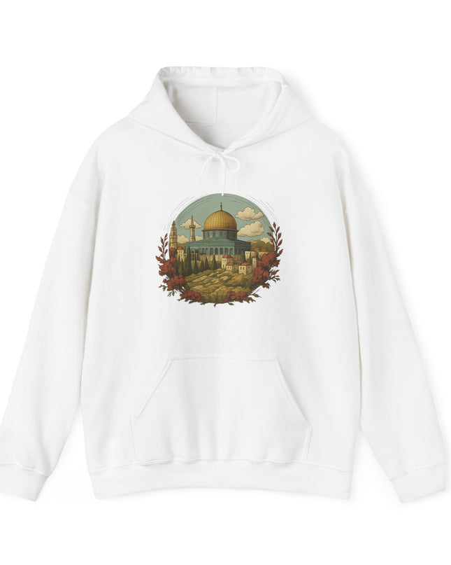 Hooded Sweatshirt Dome of the Rock Design