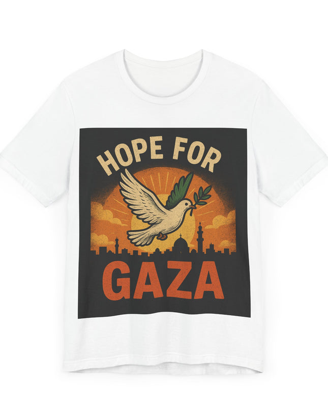 Hope for Gaza Men Jersey Short Sleeve Tee