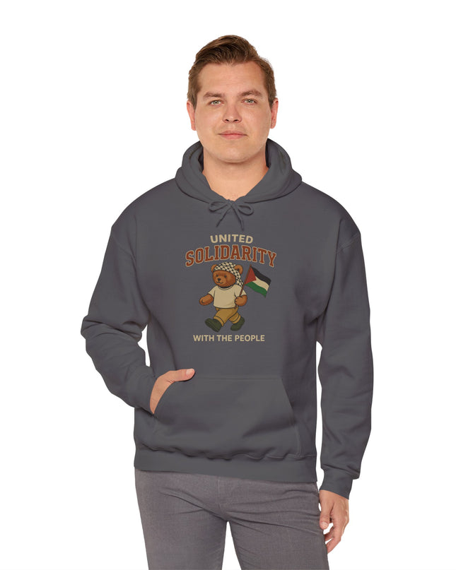 United Solidarity Bear Hoodie