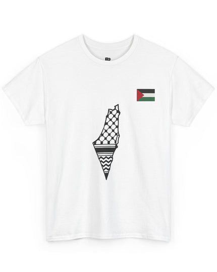 Palestinian Tee with Flag