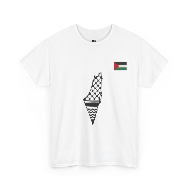 Palestinian Tee with Flag