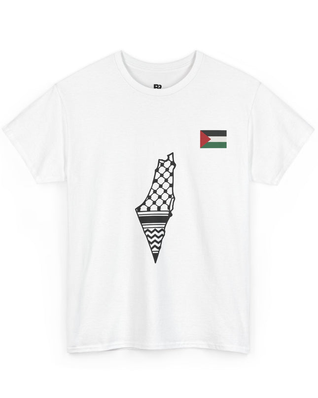 Palestinian Tee with Flag