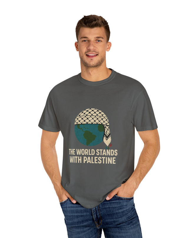 The World Stands With Palestine T-shirt