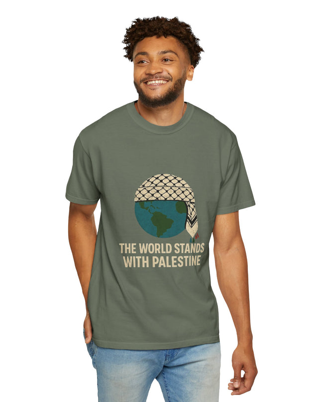 The World Stands With Palestine T-shirt