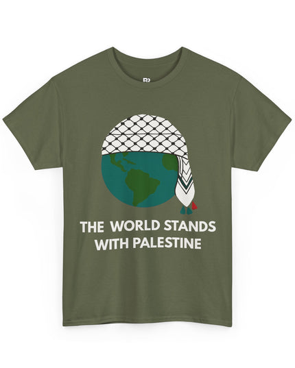 The world stand with Palestine Tee