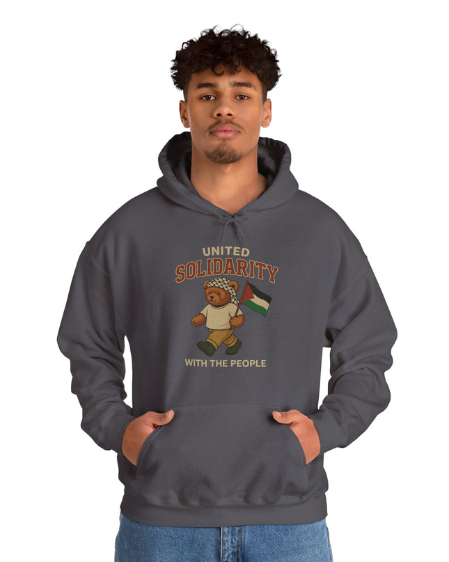 United Solidarity Bear Hoodie